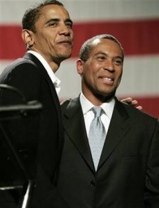 President Obama and Deval Patrick